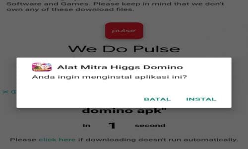 Cara Instal Alat Mitra Higgs Domino