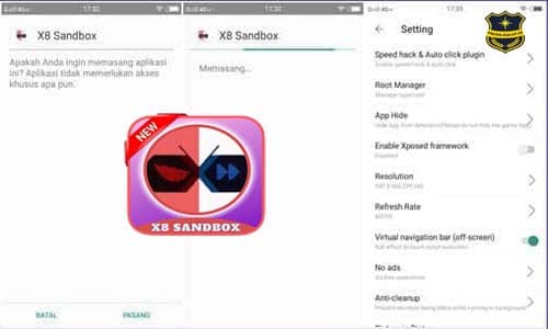 Cara Install X8 Sandbox Apk Terbaru