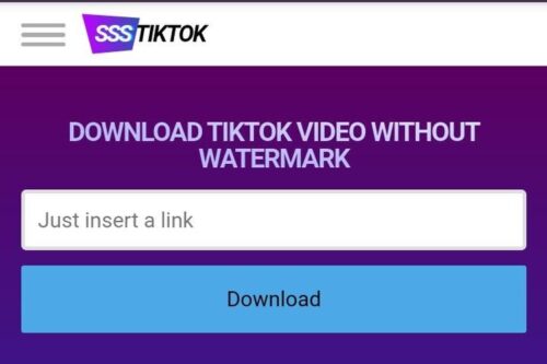 Cara Download Video TikTok Melalui Aplikasi SSSTikTok